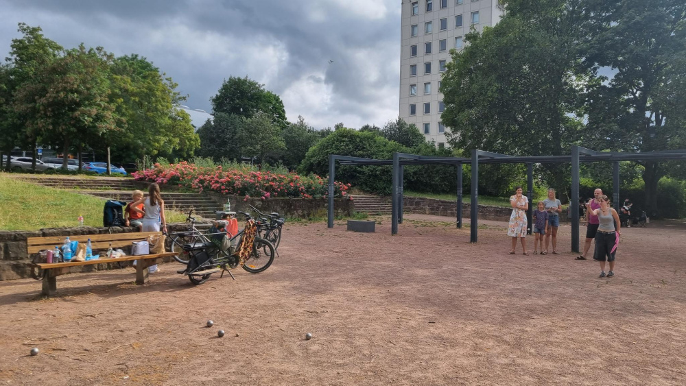Dieses Kugelbild spricht Bände. Es war ein enges und spannendes letztes Spiel.